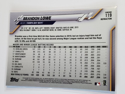 You Pick Your Cards ⚾️ Tampa Bay Rays ⚾️ Baseball Team Card Selection - 第 94/214 張圖片