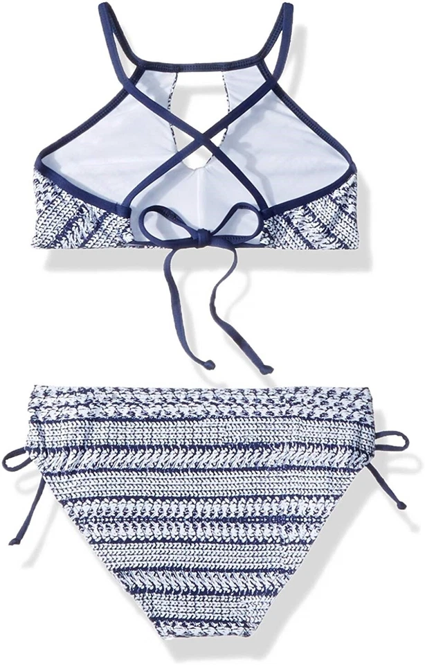 Splendid Littles Girls 173153 Nature Sujetador Cuello Alto Túnel Pantalones Laterales Talla 10 Foto 2 de 2