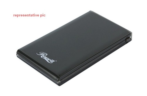 Rosewill 2.5" IDE to USB External Enclosure USB 2.0 LED Black RX81U-ES-25B NEW! - Picture 2 of 10