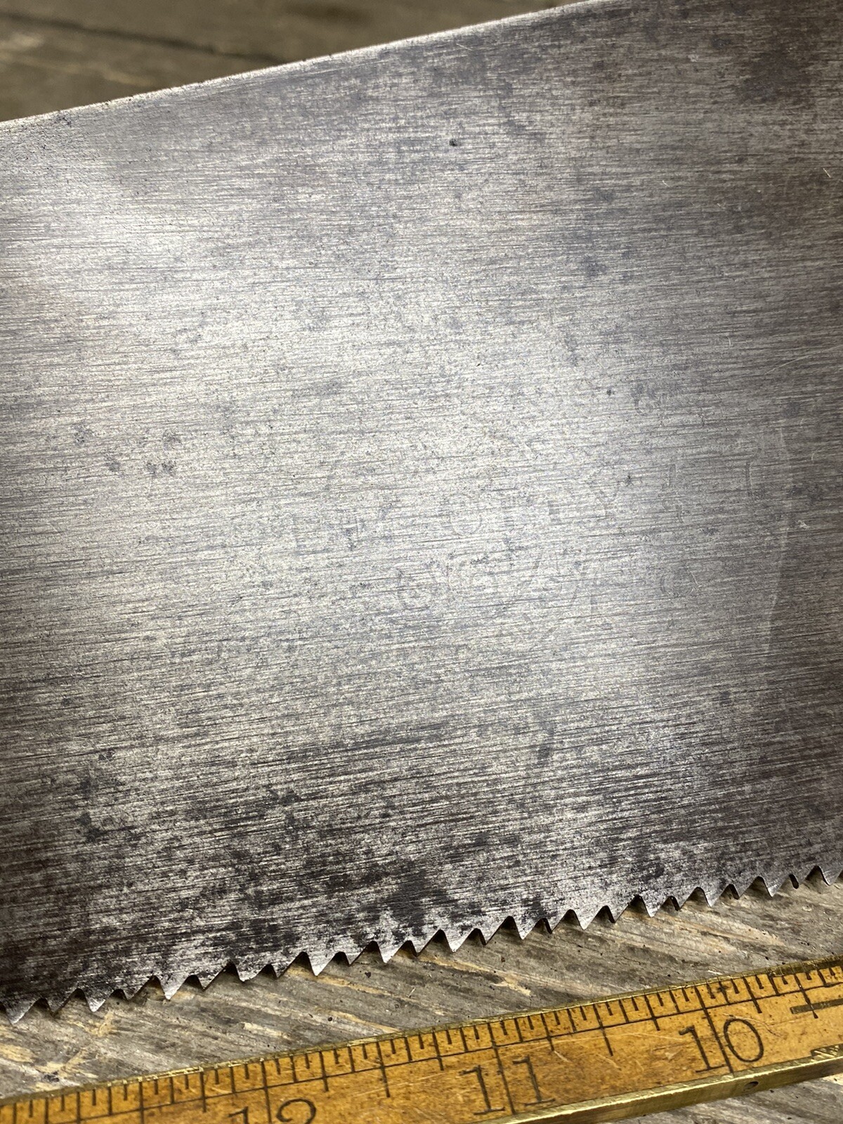 Vintage Gem City Cross Cut Handsaw With Etching 7 PPI 26” Sway Back eBay