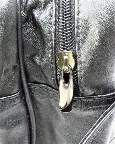 JUMBO Unisex - toilet bag extra large, washbag, Genuine Real Leather - Picture 6 of 12