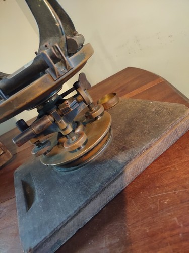 buff and buff antique surveyors transit - Picture 12 of 22