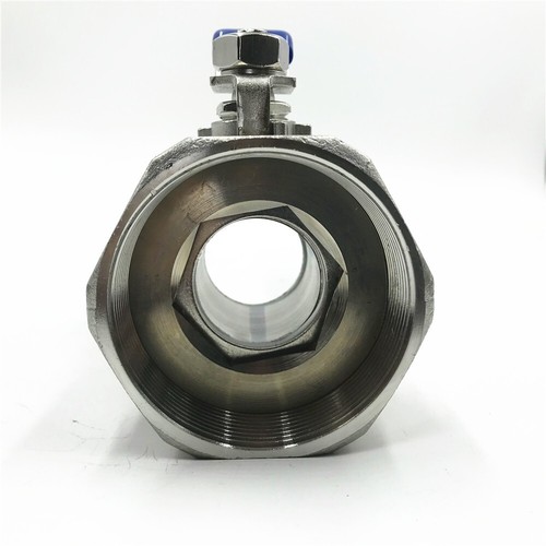 4" BSP DN100 Stainless Steel 304 One Piece Ball Valve Water Oil Air - Picture 2 of 4