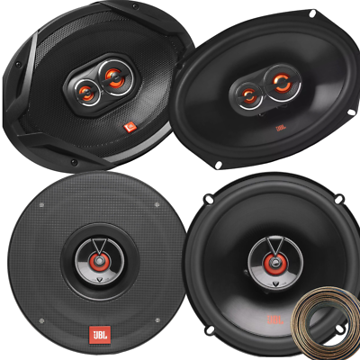 JBL GX9638AM PAIR | JBL Club 622P PAIR | Premium Car Speakers +