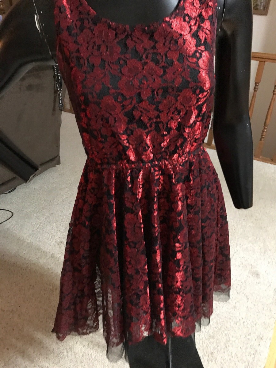 red fit and flare skater dress Red Velvet Long Sleeve Fit and Flare Skater Dress