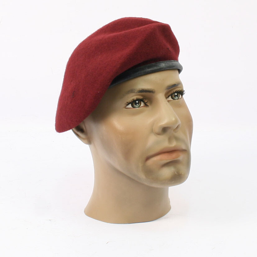 ISO Hat Attack Red Beret Rothco G.I. Style Beret | TacticalGear.com main image 4