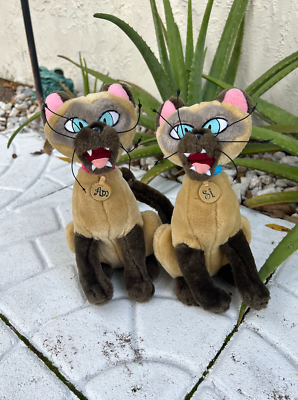 Vintage Disney Villains Lady & The Tramp SI AM Siamese Cats 10
