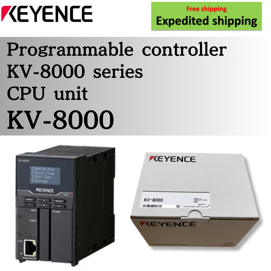 Keyence Genuine KV-8000 PLC CPU Unit Module KV8000 Programmable controller  F/S eBay