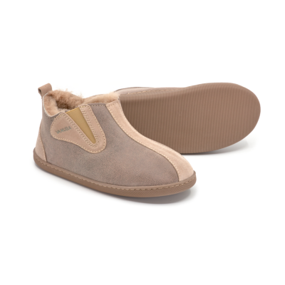 Chaussons D'intérieur Femme Vanuba Columbia - Cuir Et Laine Mouton, Taille 36-42, Antidérapants, Neufs Avec Emballage