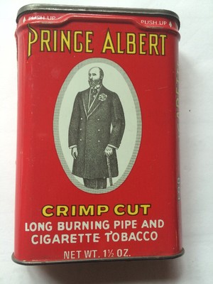 prince albert tobacco amazon Vintage Prince Albert Crimp Cut Tobacco Tin