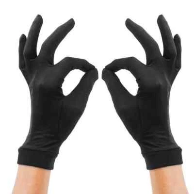 SWIFT WEAR Thin Pure Silk Liner Gloves Thermal Ski Motorcycle Skiing Walking Inner Gloves