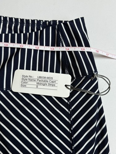 JOFIT Women’s Golf Capri Stretch Stripes Psnts Sz S (B.74) - Picture 2 of 4