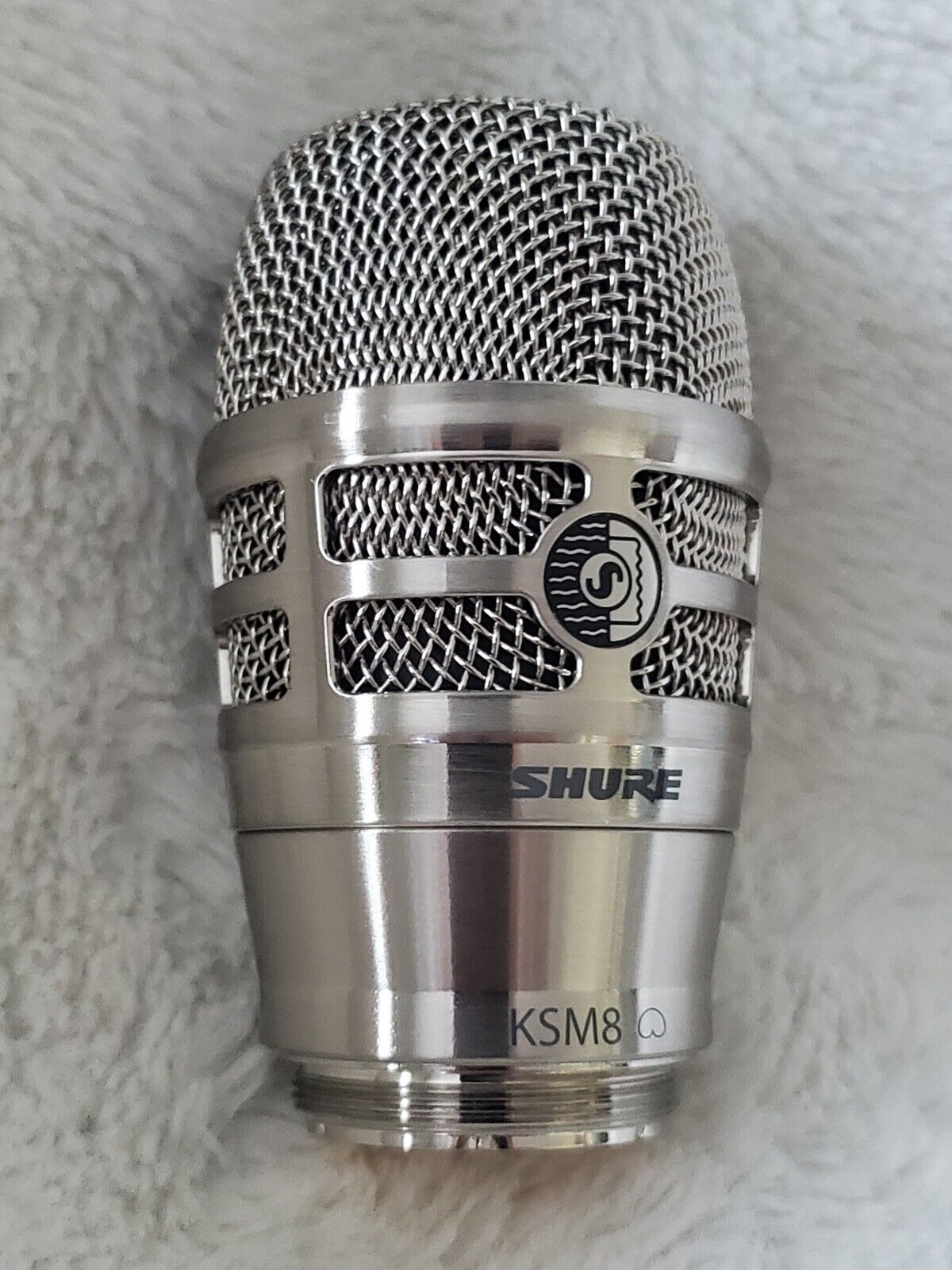 NEW Shure KSM8 Dualdyne Cardioid Dynamic Wireless Microphone Capsule Nickel