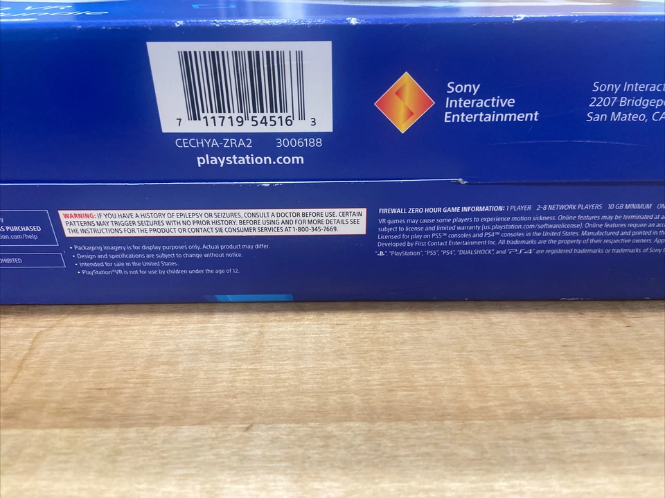 Firewall Zero Hour with Aim Controller Bundle (Sony PlayStation VR) New Sealed - Image 3 of 4