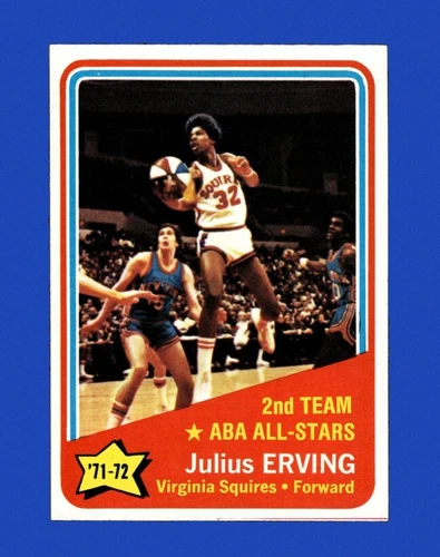 1972-73 Topps Set-Break #255 Julius Erving NM-MT OR BETTER *GMCARDS*