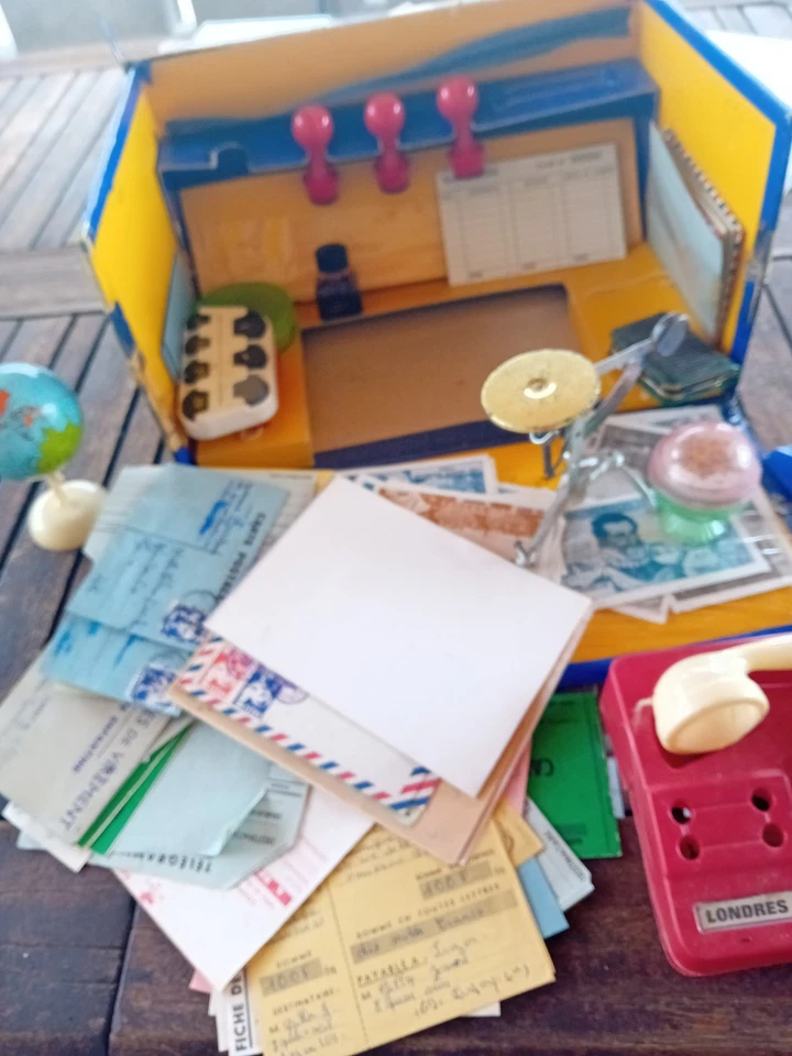 ancien Jeu/Jouet La Poste Enfantlne Transcar Paris des Années 50 - Photo 2/4