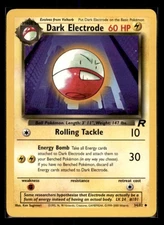 Dark Electrode Team Rocket Lightly played
