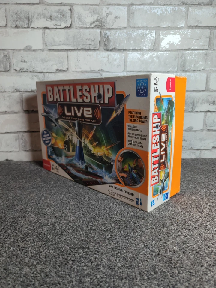 BATTLESHIP LIVE : Electronic Lights & Sounds Game Hasbro Complete Tested Working - Image 3 of 4