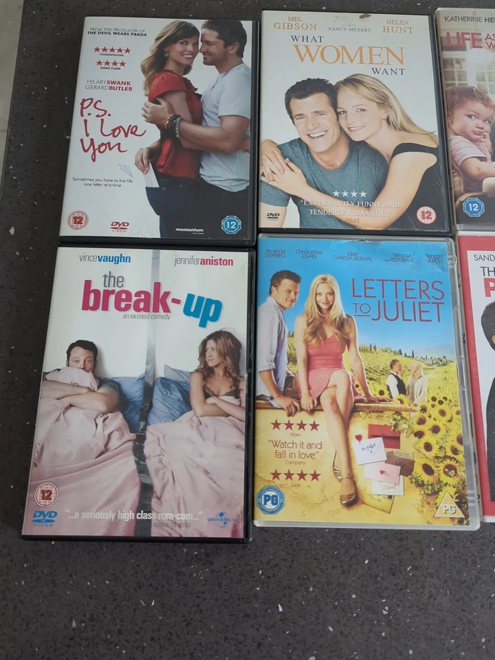 8 Rom Com Movie Collection - Dvd - The Holiday - Letters To Juliet - The Break - Image 2 of 4