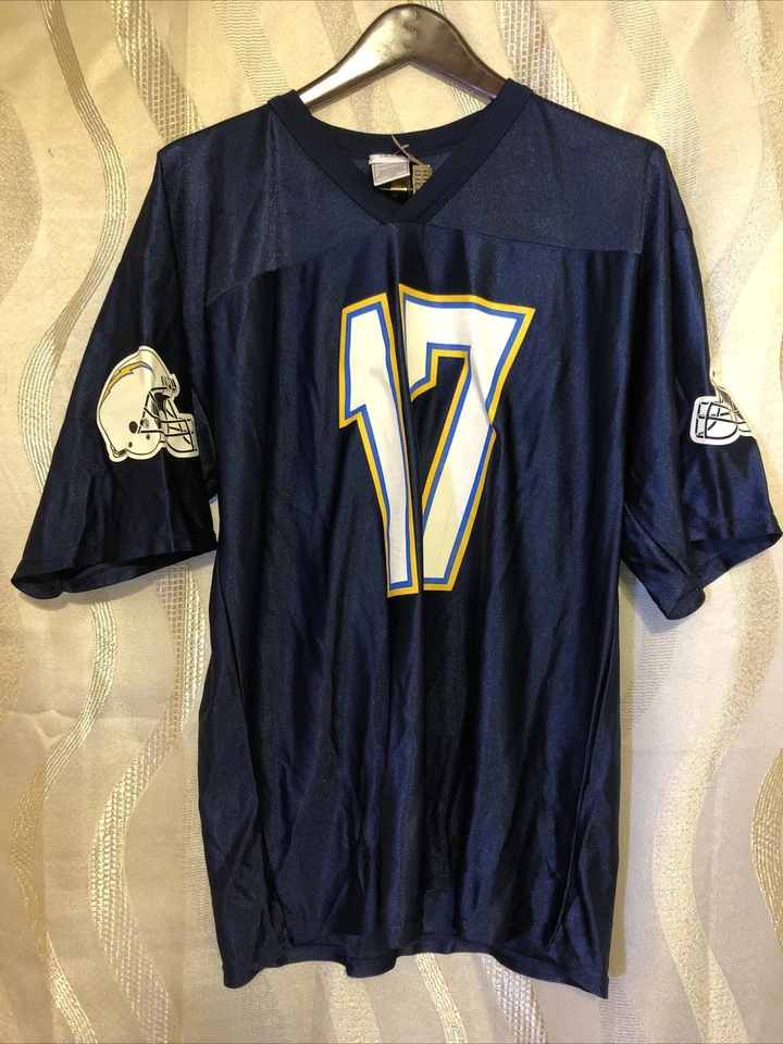 Camiseta Philip Rivers San Diego Chargers Adulto L NC State Wolfpack Indy Colts Foto 2 de 3