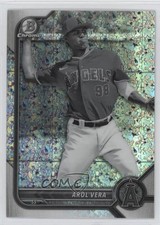 2022 Bowman Chrome Prospects Black & White Mini-Diamond Refractor Arol Vera 0zg8