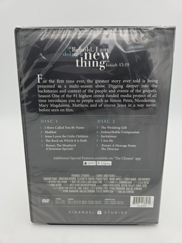 The Chosen Season One (DVD, 2019) 2 Disc Brand New Fast Free Shipping - Picture 2 of 6