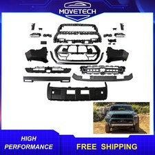 Front Bumper Cover Kit Wupper Lower Grilles Fog Lamps For 2025 Toyota 4runner