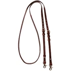 Cashel 8 Foot Adjustable Leather & Rawhide Reins - Premium Equestrian Tack with