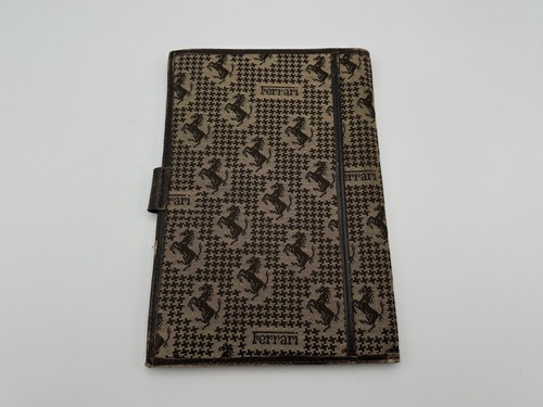 FERRARI 308 | 512 | 400 | 288 GTO OWNER'S MANUAL POUCH | CLOTH DOCUMENT WALLET - Picture 9 of 10