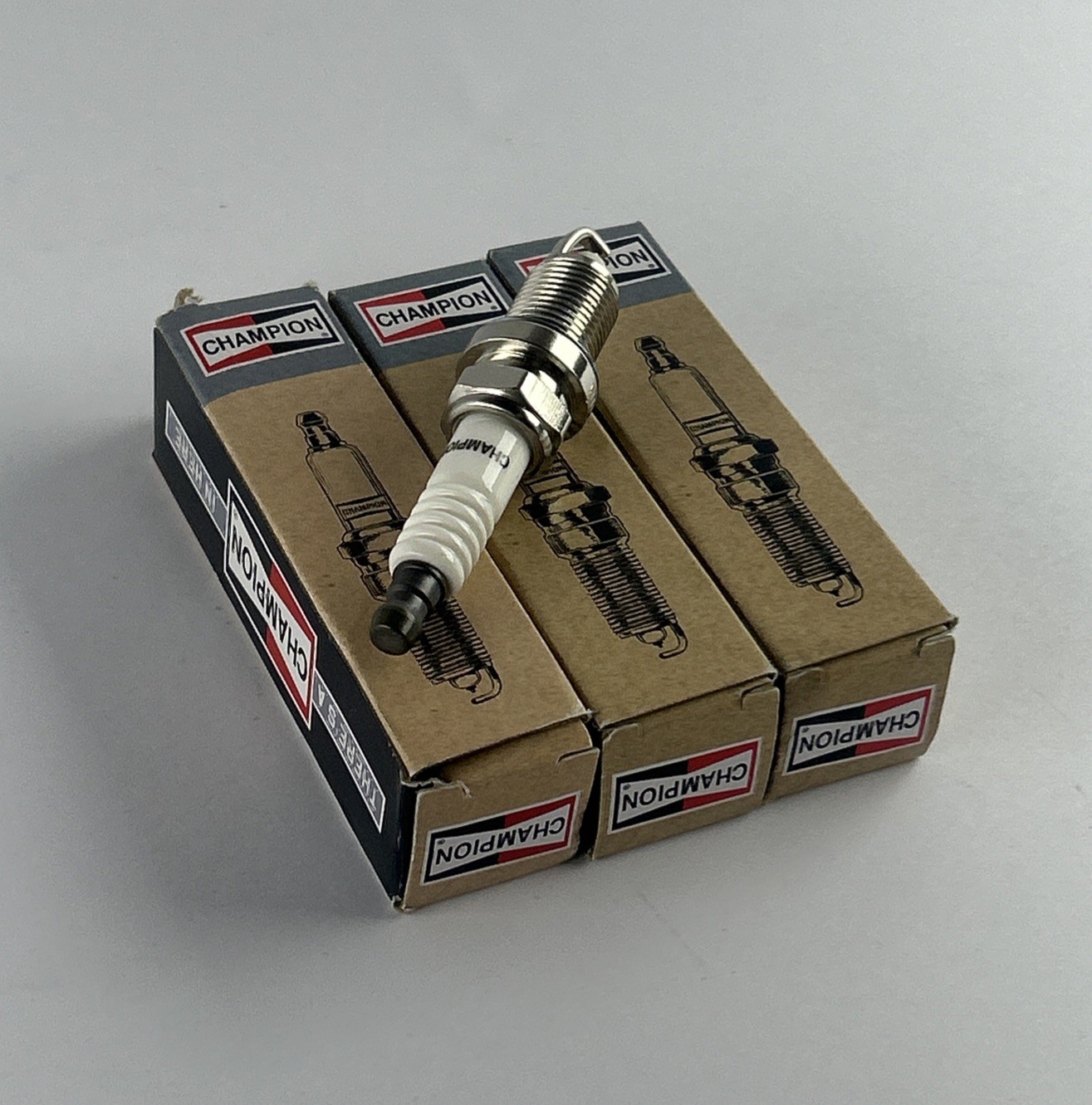 Champion 436 RC12LC4 Copper Plus Spark Plugs 4 Pack