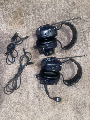 3M Peltor WS Litecom Pro lll Headsets w/chargers