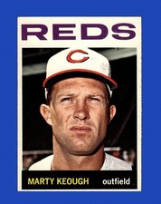 1964 Topps Set-Break #166 Marty Keough EX-EXMINT *GMCARDS*