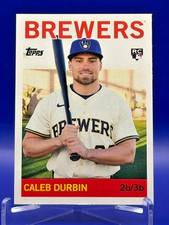 Caleb Durbin (RC) 2025 Topps Archives #85 ~ Brewers Rookie