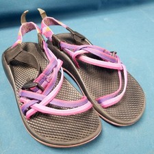 Chaco Purple Pink Strappy Youth Sandals Size 5Y