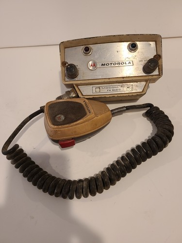 Motorola Mocom 70 Dash Mount Carrier Control Head With Bracket And Microphone - Zdjęcie 19 z 20