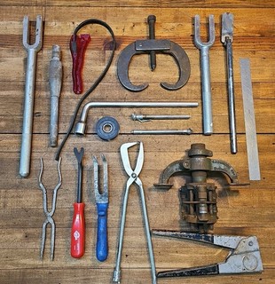 Vintage Mechanics Tool Lot • Automotive Repair Mixed Tools Set ☆USA