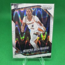 2025 WNBA Prizm Monique Akoa Makani #98 White Seismic Rookie - Phoenix Mercury