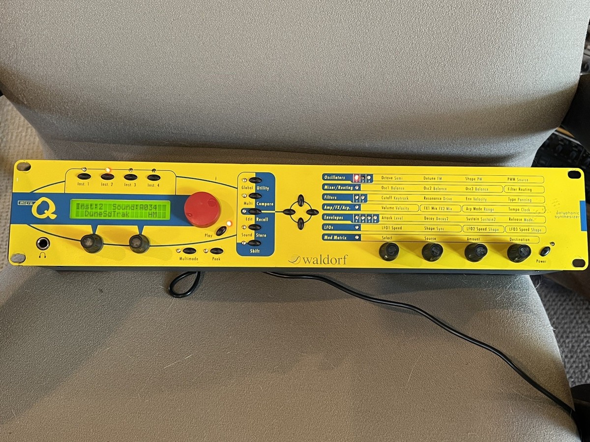 Waldorf Micro Q Rackmount Synthesizer | eBay
