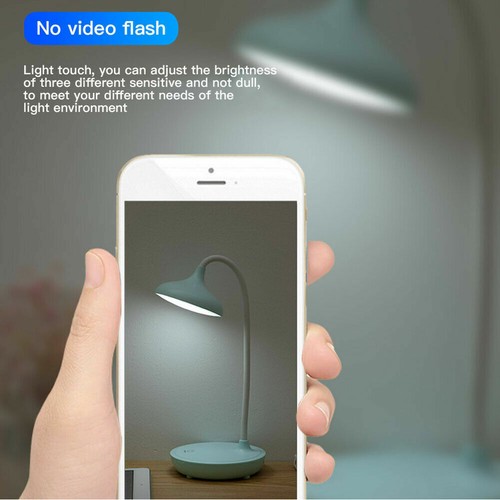 20 LED Flexible Touch Desk Light Bedside Reading Lamp Dimmable USB Rechargeable - Picture 9 of 17