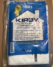 Kirby 204803 Open Partial 4-pk HEPA Filtration Fits All Generation Model Series