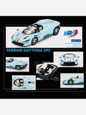 BBR Models Ferrari Daytona SP3 Light Blue