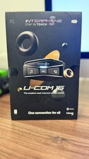 Interphone Cellularline Motorcycle Intercom Model U-Com 16 Bluetooth & Mesh