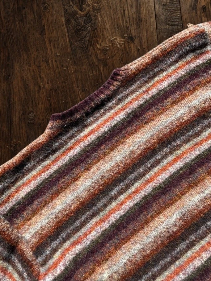 L.L.Bean 100% Shetland Wool Crewneck Sweater Men’s XL Tall Hong Kong Vintage - Image 3 of 4