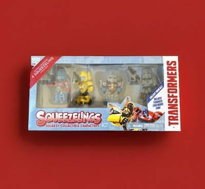 Transformers Autobot & Decepticon 4pk Squeezelings Squeezy Characters 
