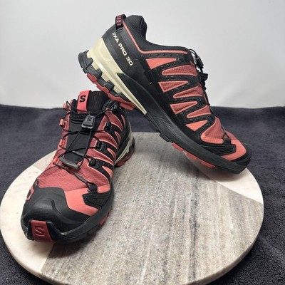 Salomon XA Pro 3D Gore-Tex Trail Running Shoes Men s Size 9 Waterproof Red Black