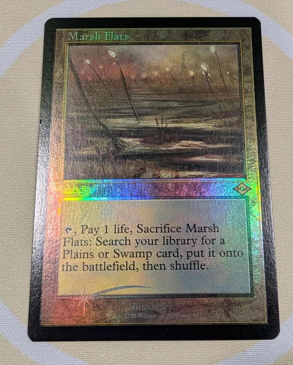 Marsh Flats Magic: The Gathering Wizards of the Coast Rare