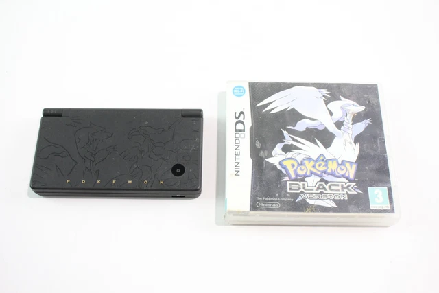 Nintendo DSi Pokémon Black Edition w/ Boxed Pokémon Black
