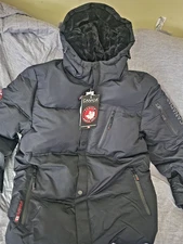 Canada Weather Gear Mens Water Resistant Heavyweight Parka size L