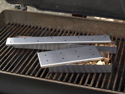 Stainless Steel Grill Smoker Box Set