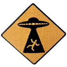 Embroidered Patches Iron On Sew On Patches transfers Badges appliques UFO 552R